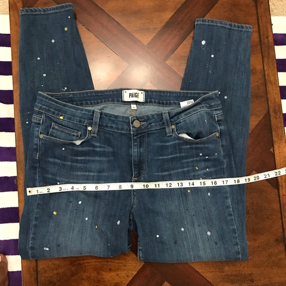 Paige Verdugo Ankle paint splatter Jeans - Picture 10 of 11